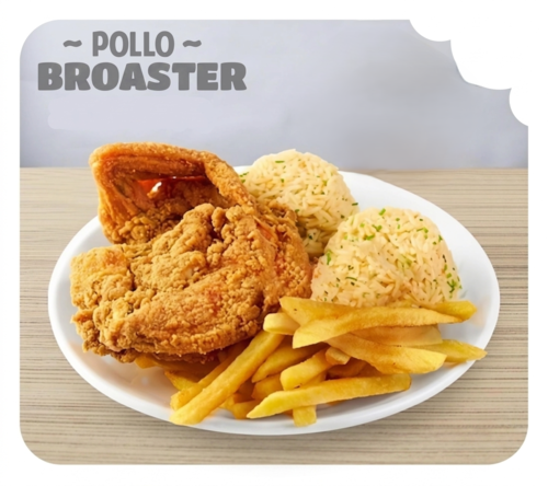 Pollo Broaster Crujiente